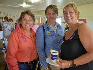 Karen Seiler, Jess Bargenquast and Sue Payne at the Burnett Inland's Women in Ag Day in Durong on March 3. Picture: Jessica McGrath