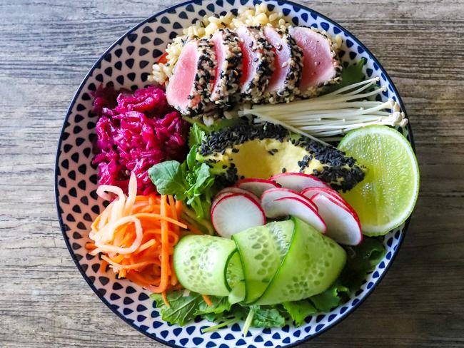 The tuna poke bowl. Picture: Jenifer Jagielski