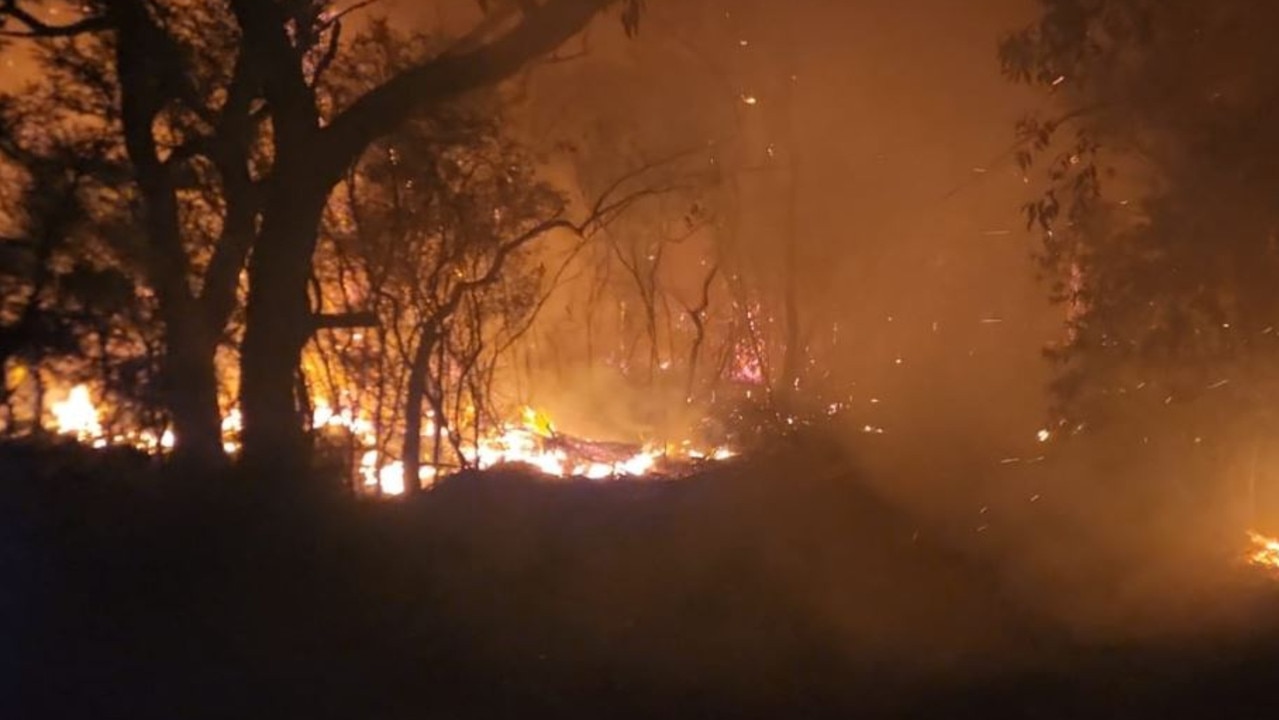 A fire at Cape Otway caused evacuations in January of both the Senior Citizens in Whelan Street and the Youth Club in Moore Street. Source: Facebook Apollo Bay Fire &amp; Rescue's Post