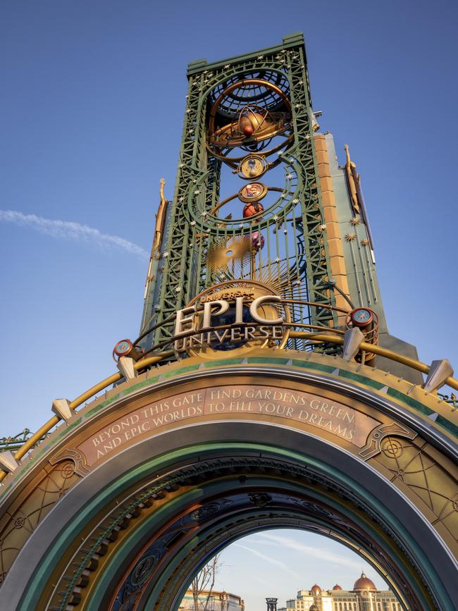 The Epic Universe portal is incredible. Photo: Universal Epic Universe
