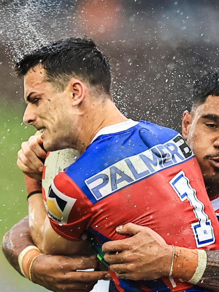 Armstrong struggled to score well in the wet against the Warriors last week.