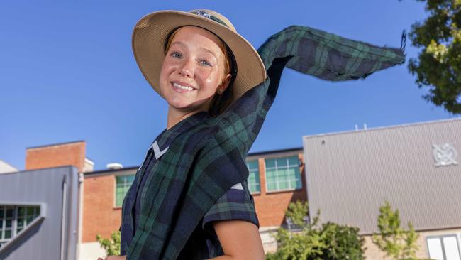 Teen parliament applicant Zara Hower, who wants to revolutionise travel in SA. Picture: NCA NewsWire / Ben Clark
