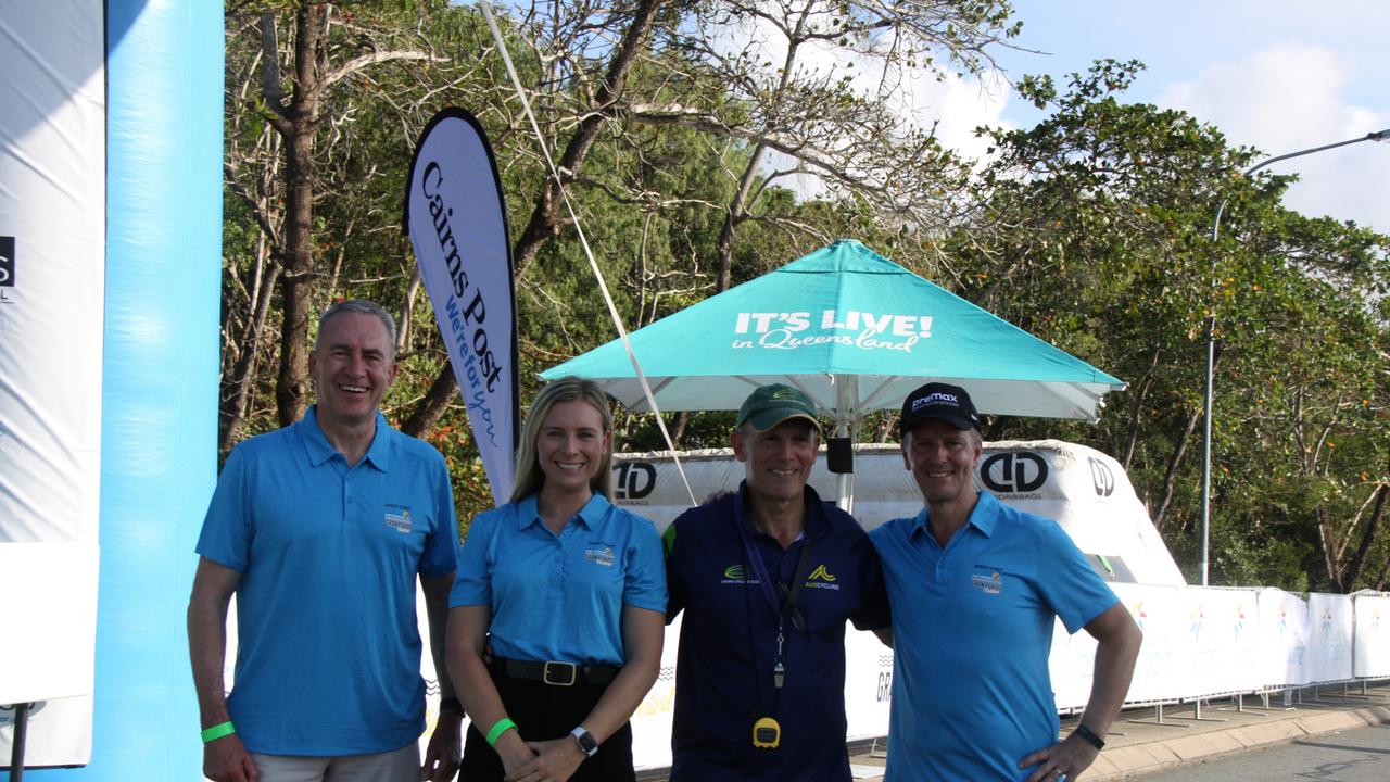 Port Douglas Gran Fondo riders photographed by the Cairns Post The Cairns Post