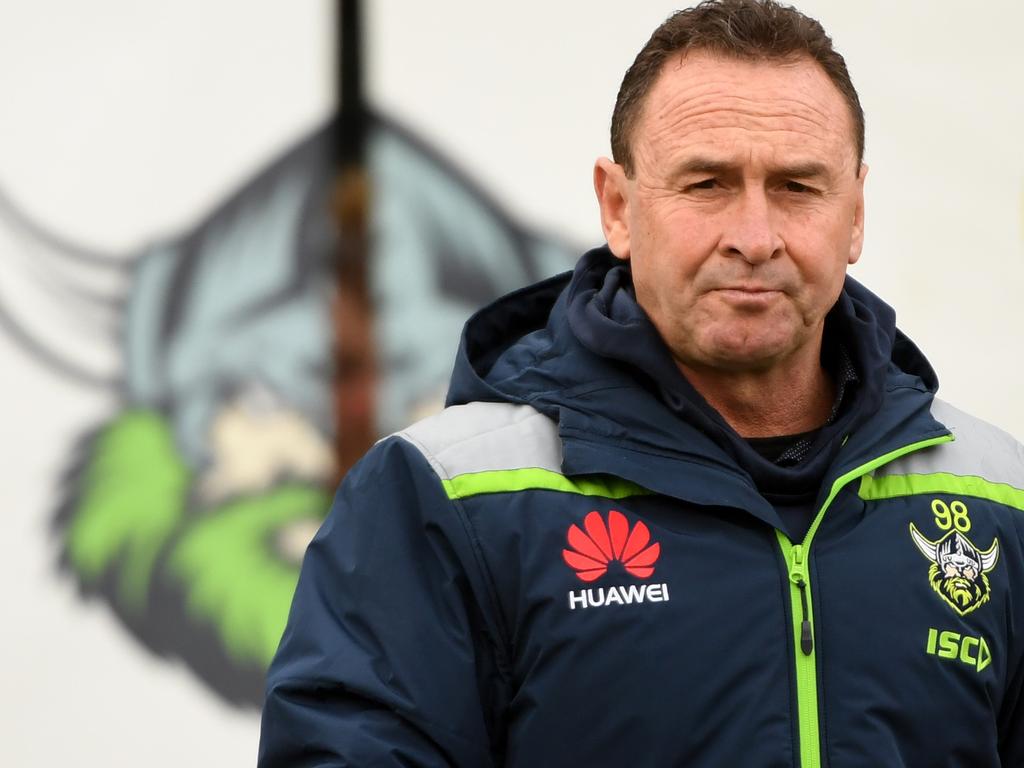 Canberra Raiders coach Ricky Stuart. Pictured: Tracey Nearmy/Getty Images