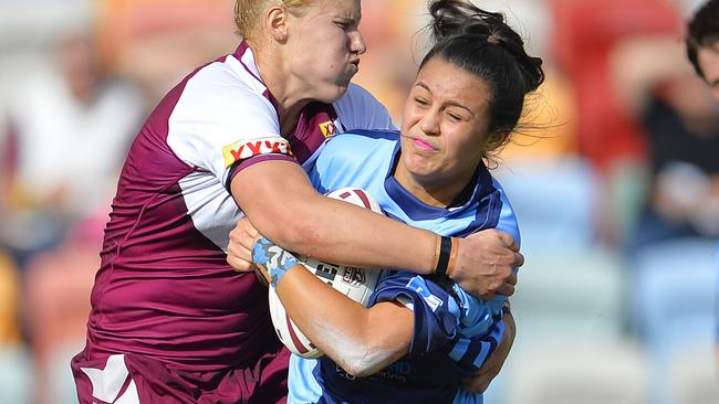 Corban McGregor in action for NSW. Picture: Wesley Monts