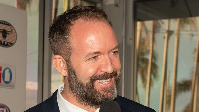 AFLNT chief executive Sam Gibson at the 2022-23 NTFL Nichols Medal Night. Picture: Pema Tamang Pakhrin