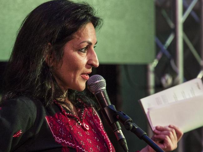 Palestinian-American writer Susan Abulhawa. Photo by Rob Stothard/Getty Images.