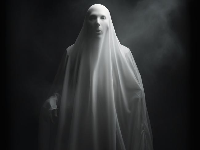 AI ART created with Midjourney // Pictured: Peter Dutton as a ghost