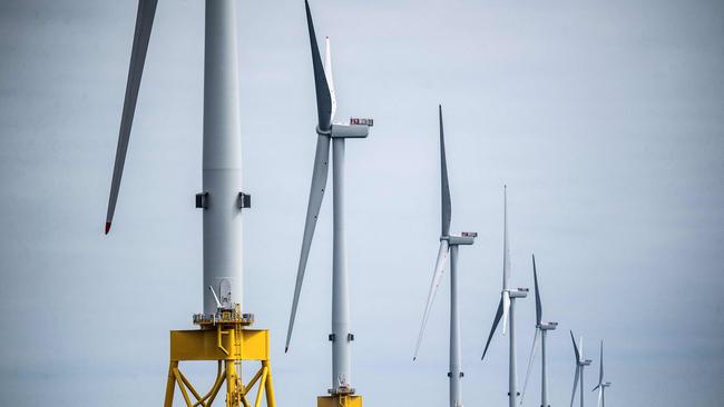 The federal Labor government has also proposed opening a region off the coast of South Australia and Victoria to offshore wind. Picture: AFP