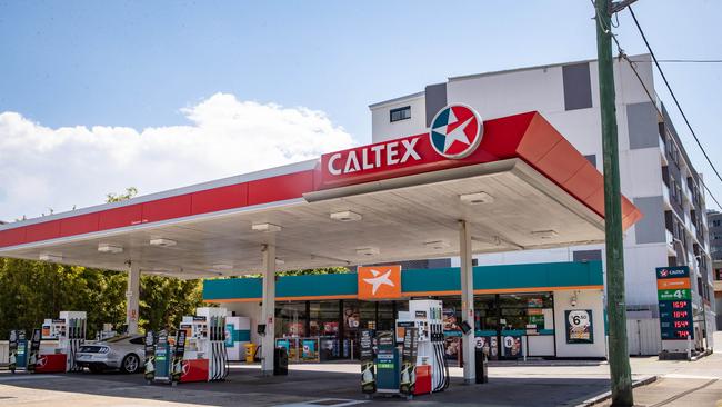 Caltex is selling a major stake in 250 of its petrol station sites. Picture: Julian Andrews