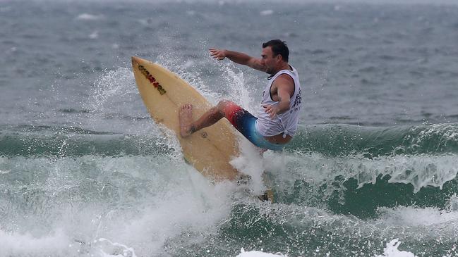 Former world surfing champion Joel Parkinson in action.