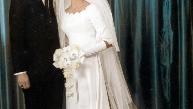 WEDDING BELLS: Bob and Val Ford on their wedding day on November 5, 1966. Picture: Photo Contributed