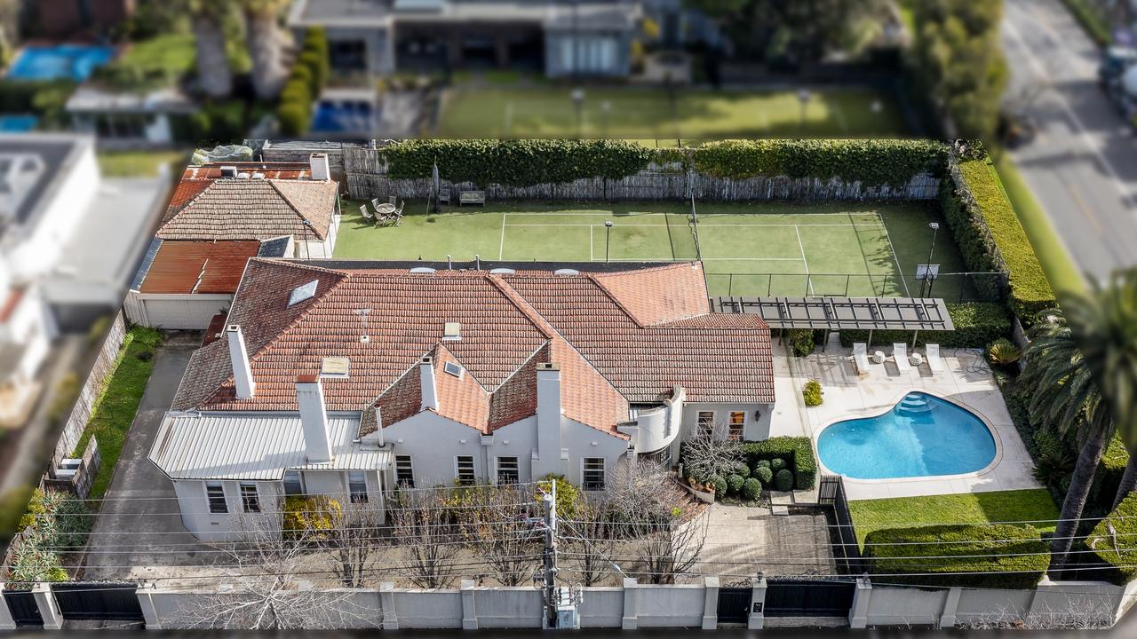 The impressive home at 85 Lumeah Road, Caulfield North.