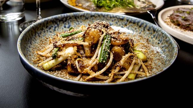 Unmissable: the rolled rice noodles in XO. Picture: Nicole Cleary