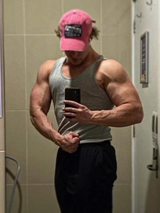 Geelong's most ripped bodies - Jesse Stewart. Picture: Instagram