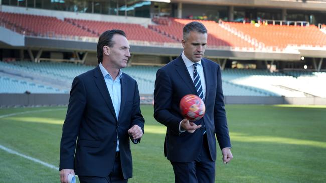 A Sherrin shortage could hit the AFL. Picture: Dean Martin