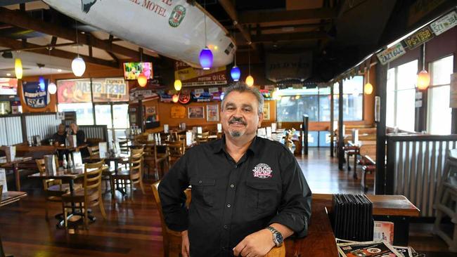 Ipswich Hog's Breath Cafe franchisee Manuel Dimou.