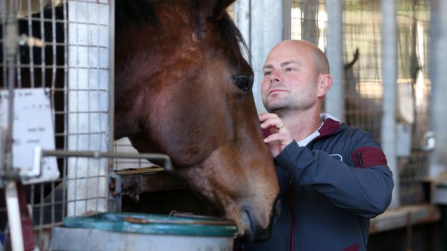 Trainer Matt Dunn is weighing up his options. Picture: Scott Powick