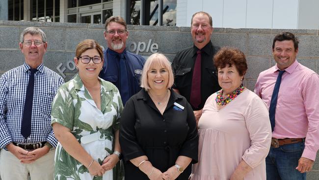 Balonne Shire Councillors with the region's new chief executive officer, Michelle Clarke. Photo supplied.