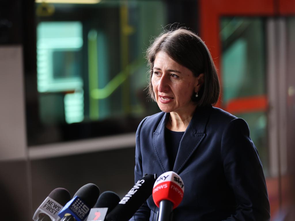 NSW Premier Gladys Berejiklian said authorities asked the population of the Byron, Ballina, Tweed and Lismore Shires to respect the restrictions in place over Easter. Picture: NCA NewsWire / Damian Shaw
