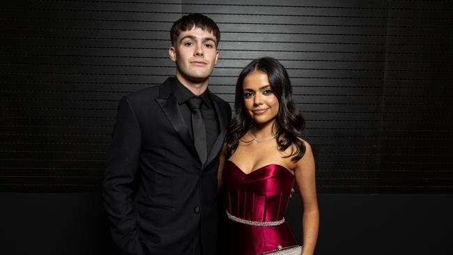 Mary MacKillop College School Formal. Picture: Ben Clark
