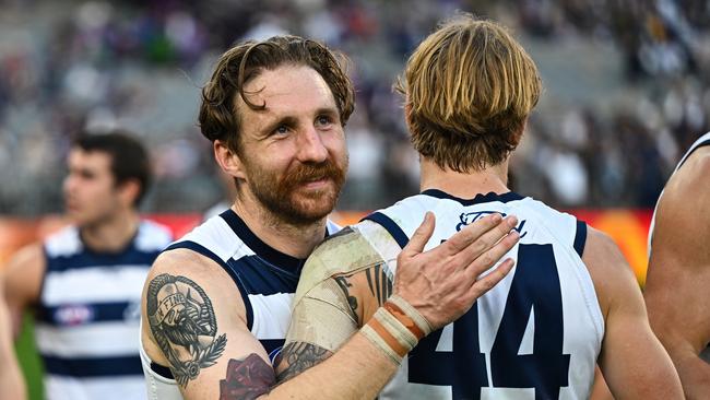 Zach Tuohy eventually moved to the Cats. (Photo by Daniel Carson/AFL Photos via Getty Images)