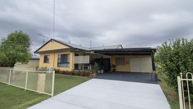 This three-bedroom house at 5 Ford St, Gatton, is for sale for offers over $399,000.