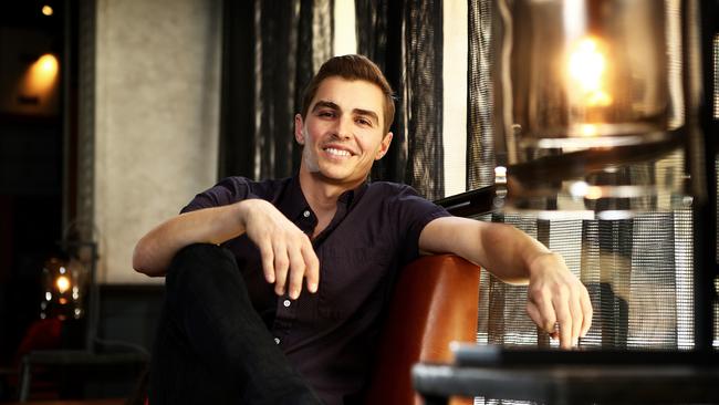 Actor Dave Franco at the QT Hotel in Sydney. Photo: Tim Hunter.