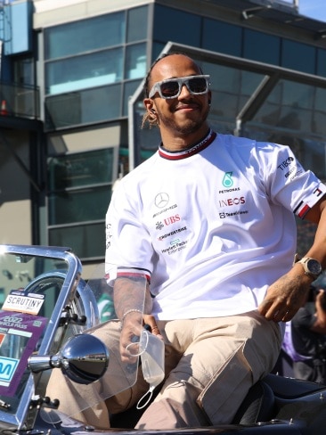 Lewis Hamilton is set to invest in a consortium which will bid to buy Chelsea FC. Picture: Clay Cross ATPImages/Getty Images