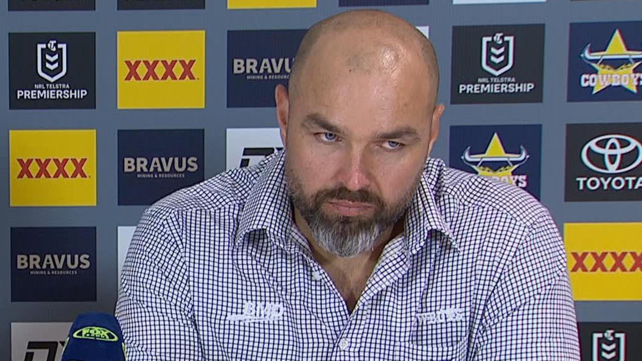 NRL 2022: Todd Payten, press conference, North Queensland Cowboys vs Sydney  Roosters, sin-bins, Tom Gilbert, Griffin Neame, Chad Townsend