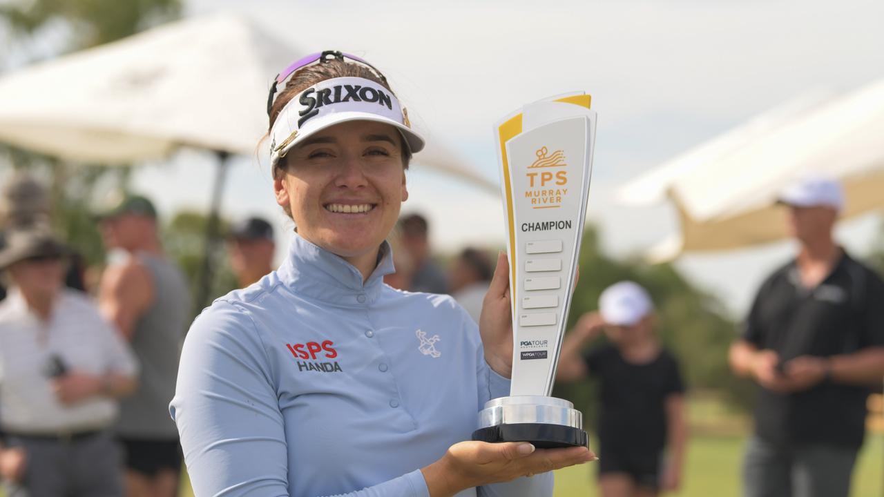 Golf 2022: Australian Hannah Green becomes first woman to win mix ...