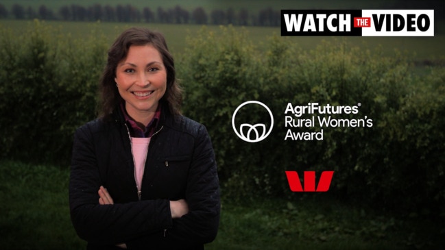 Rural Women's Award 2022 winner Stephanie Trethewey