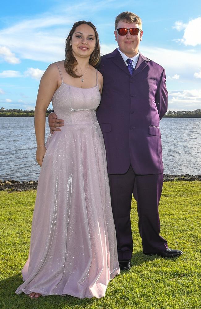 Alstonville High School Year 12 Formal: Kiyanna O'Connor and Tyson Dalziel. Picture: Cath Piltz