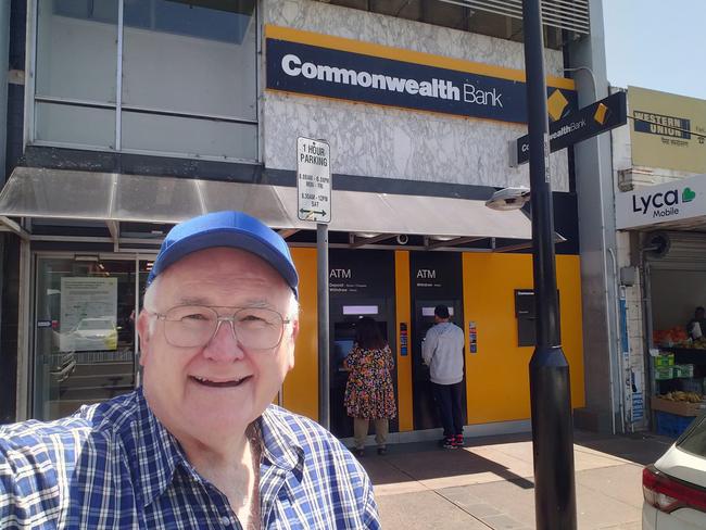 Blacktown councillor Allan Green has been a staunch objector to the closure of the bank’s Doonside branch. Picture: Facebook