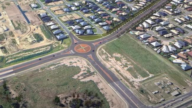 The odd-shaped block is located at Doolong Rd, Kawungan, next to the Boundary Rd extension.