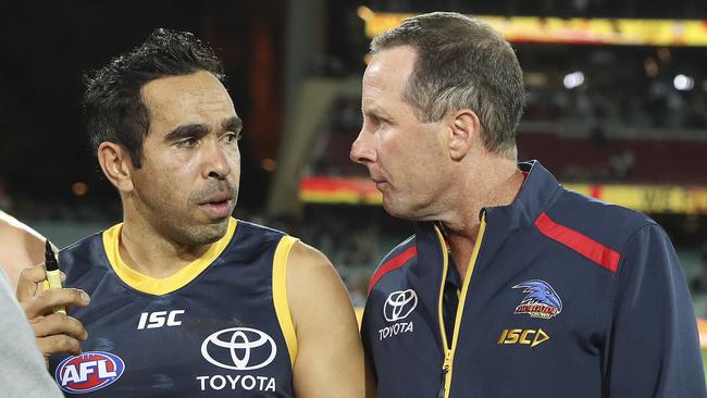 Pyke has contacted Eddie Betts and Josh Jenkins. Picture: SARAH REED