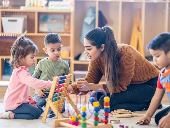 Generic Childcare photo, Kids playing, Kindergarten, Picture: Getty Images,