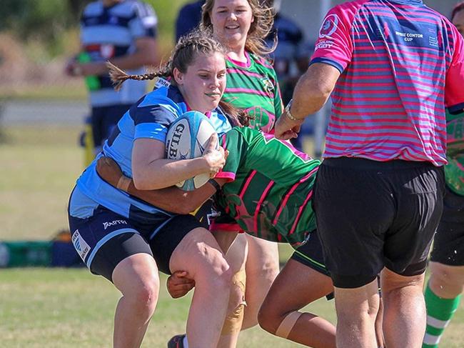 Mackay’s rugby women are set to enjoy a more structured MRU competition this year. Picture: Supplied.