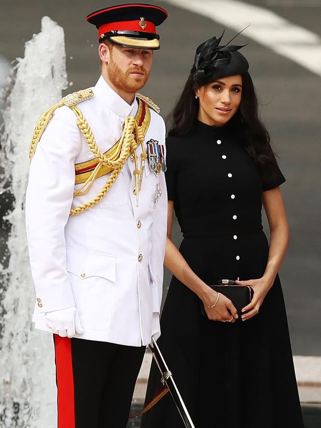 Harry and Meghan to attend the Official opening of ANZAC Memorial at Hyde Park. Picture: Getty