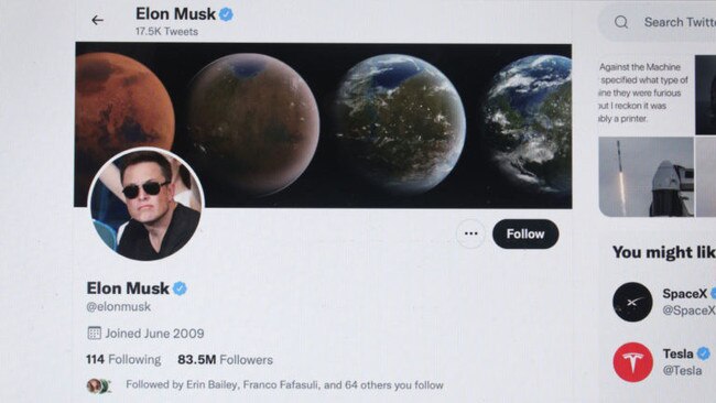 Hey, Elon, when you have more than 80 million followers, what you say on Twitter has an impact, even if it's not right. Picture: Scott Olson/Getty Images