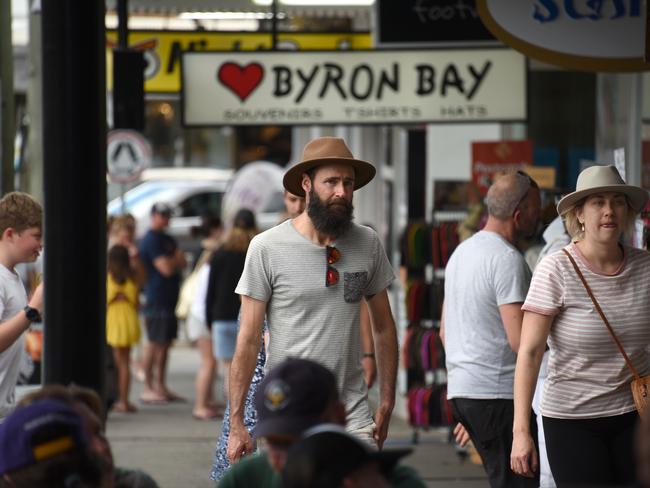 GOLD COAST, AUSTRALIA - NewsWire Photos OCTOBER 1, 2020: General street scene at Byron Bay showing how busy the town is.  Picture: NCA NewsWire / Steve Holland