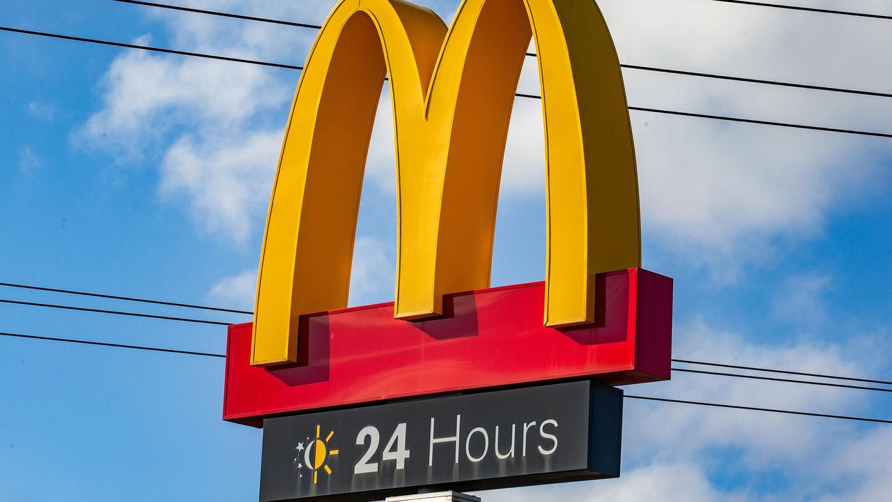 A McDonald’s Australia spokesperson confirmed the burger incident and said investigation was underway. Picture: NCA NewsWire / Sarah Matray