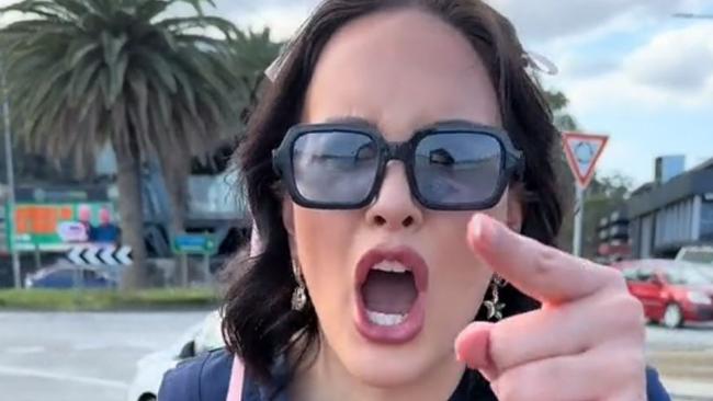 NSW nurses claim they were subjected to verbal abuse from passing 'boomers' while on strike. Picture: TikTok