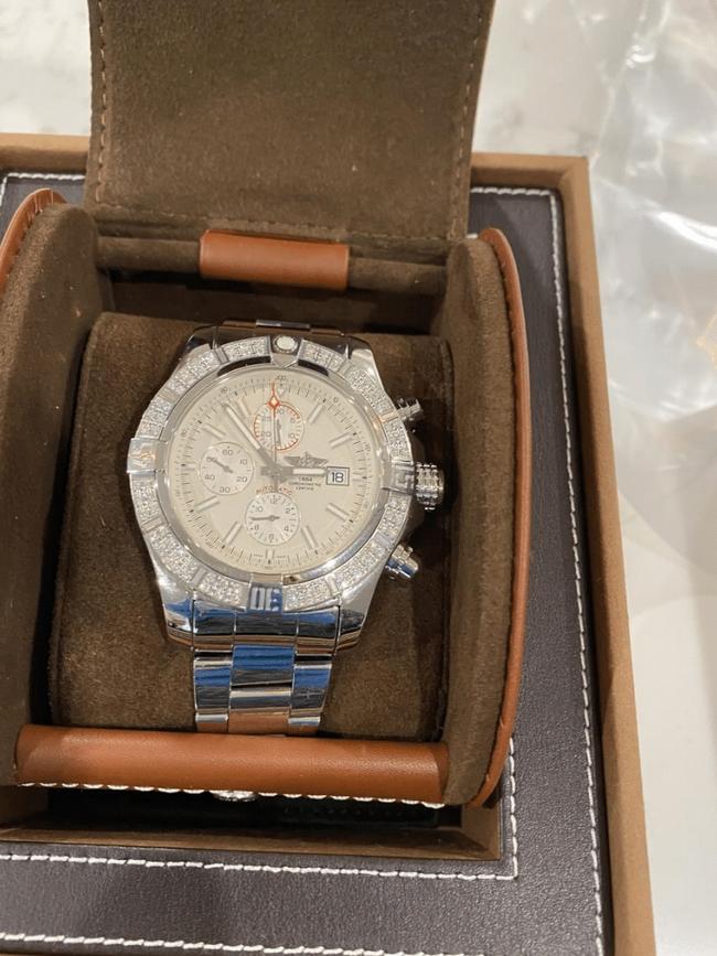 Police seized luxury watches and jewellery when they raided Baluch’s Bayview home on June 3.