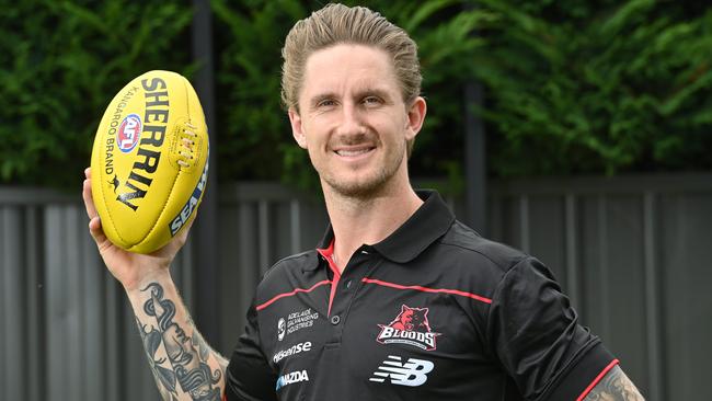 Former Port Adelaide Football Club star Hamish Hartlett has rejoined West Adelaide. Picture: Keryn Stevens