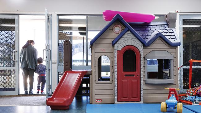 There are indoor and outdoor play areas for the children. Picture: Sam Ruttyn