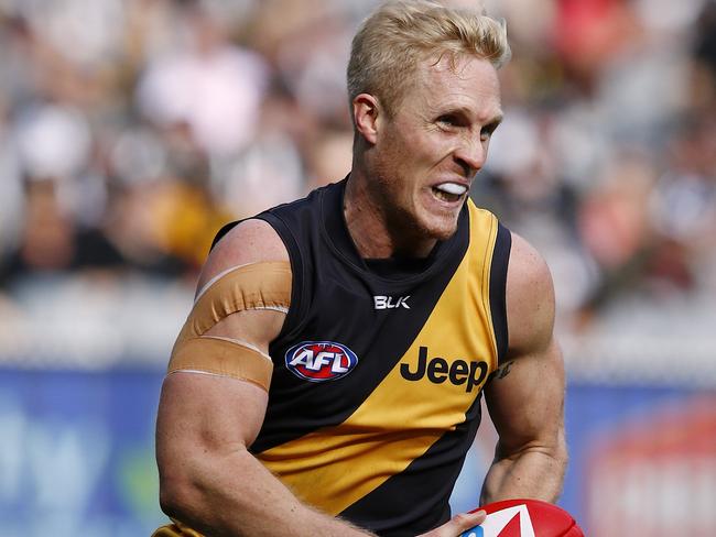 Former Tiger Steven Morris has joined Red Hill in the MPNFL. Picture:Wayne Ludbey