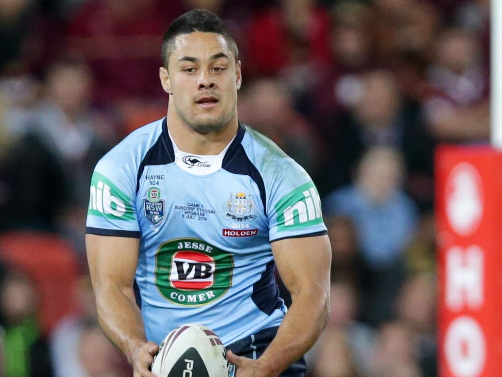 Jarryd Hayne will auction a playing jersey and boots in support of Curtis  Landers