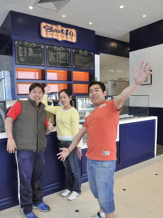 Peter, Stephanie and William Gov will open up Sweet4U Patisserie on Thursday.