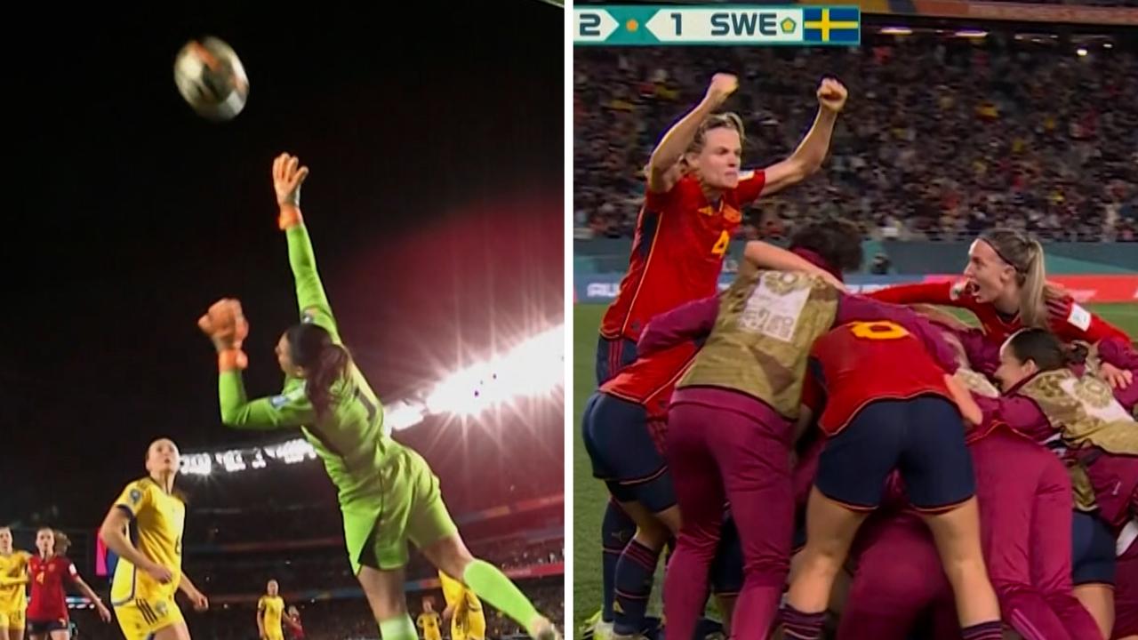Spain scored an 89th minute winner against Sweden to qualify for the World Cup final.
